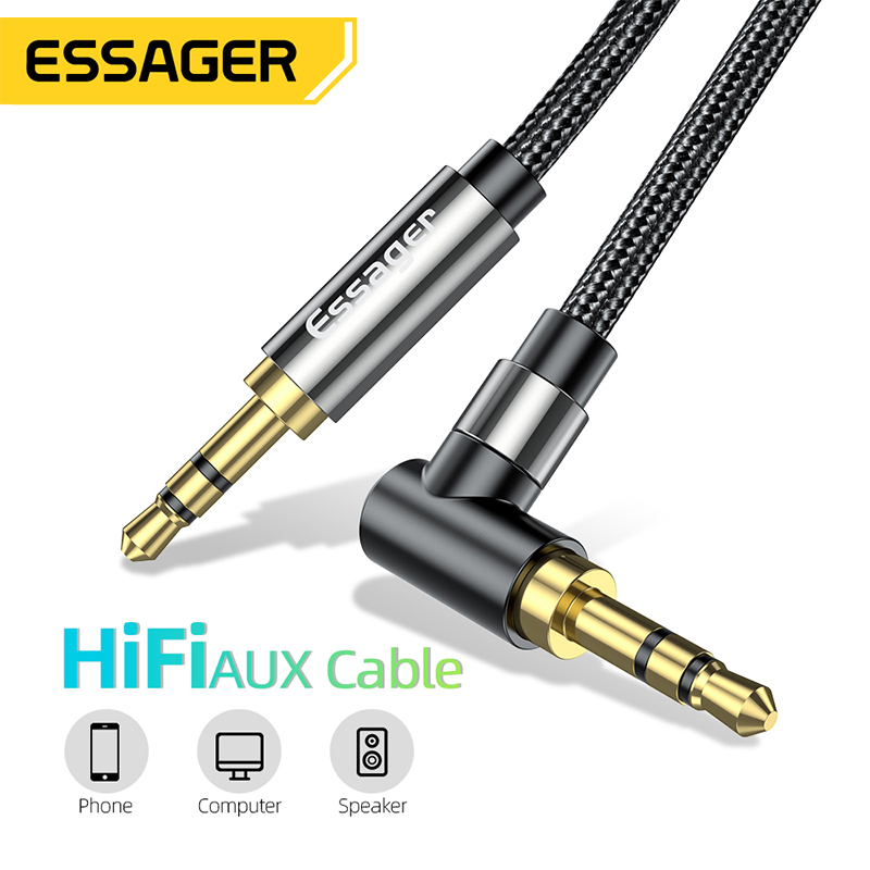 Cable Extension 3.5 - Essager AUX Cable 3.5mm Jack Audio