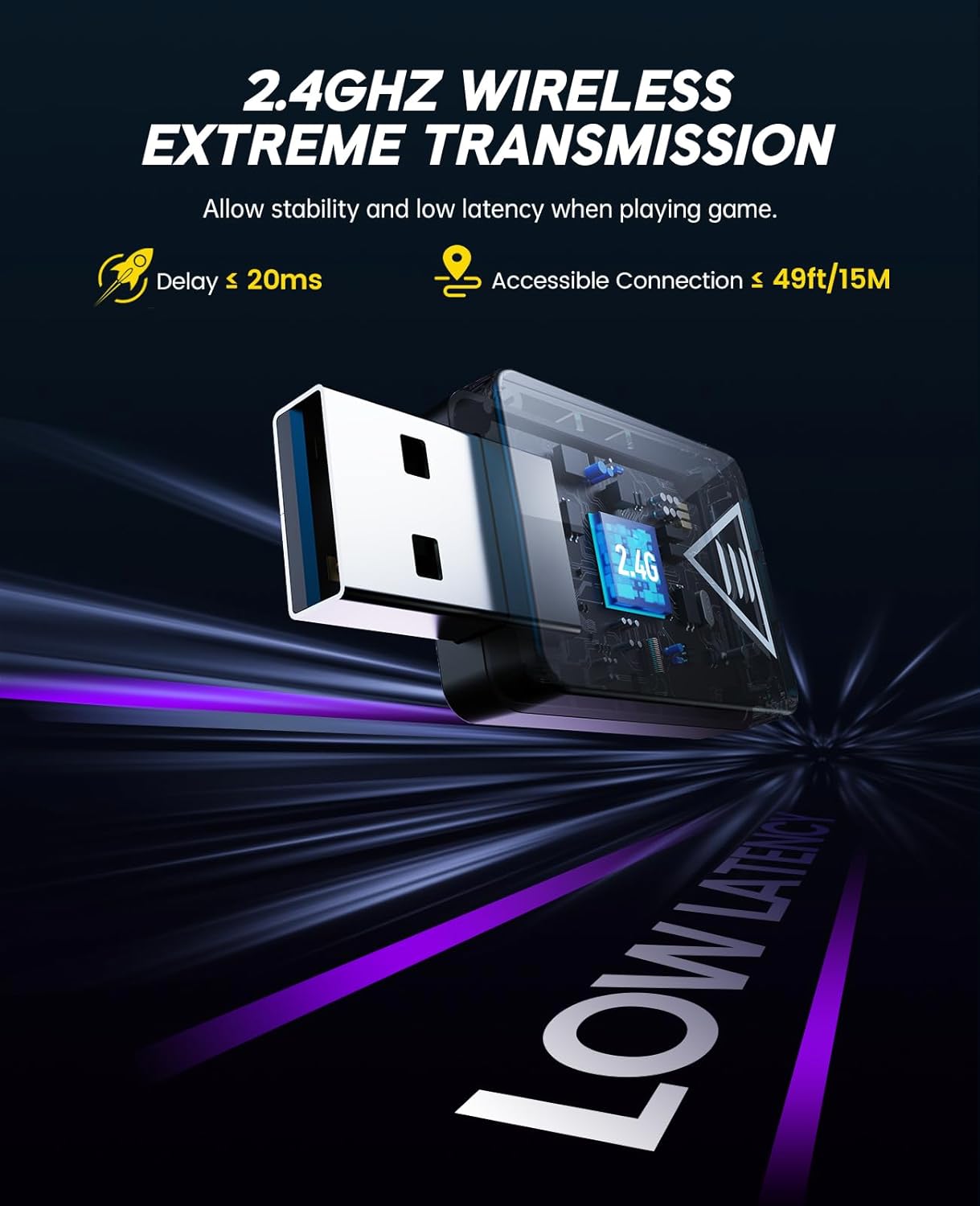 2.4GHz Wireless Gaming Headset - Gaming Headset Rgb ulasan dan harga