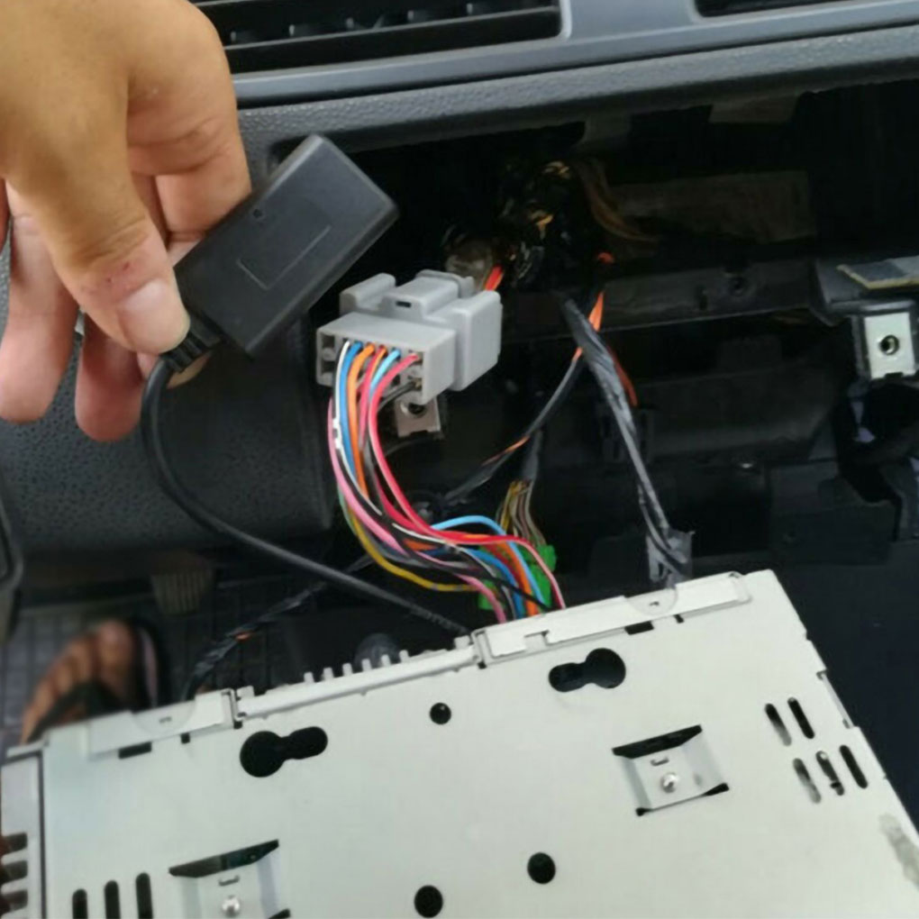 White AUX IN Bluetooth Adapter - Bluetooth Adapter Receiver ulasan dan harga