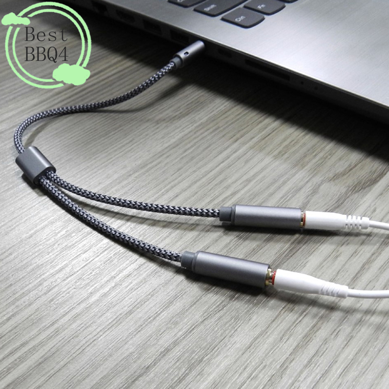 (BBQ4)AUX Cable Jack 3.5MM Aud - Earphone Splitter Jack ulasan dan harga