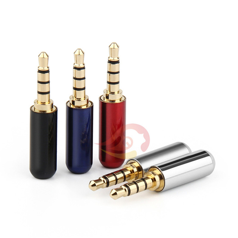 Audio Jack 3.5MM 4 Pole Earpho - Wired Earphone Mic ulasan dan harga