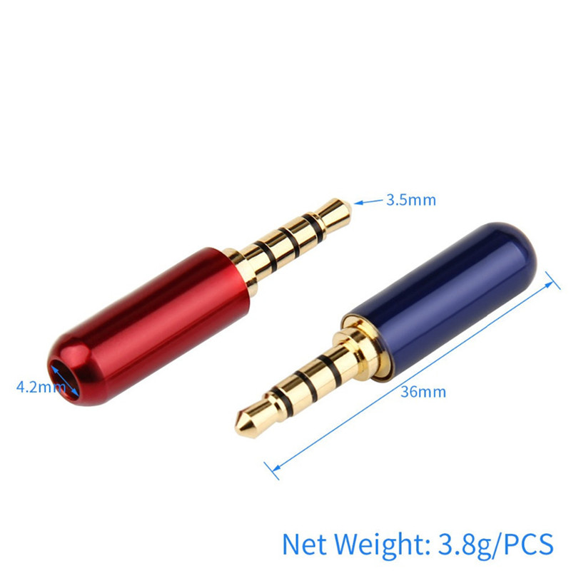 Audio Jack 3.5MM 4 Pole Earpho - Wired Earphone Mic ulasan dan harga