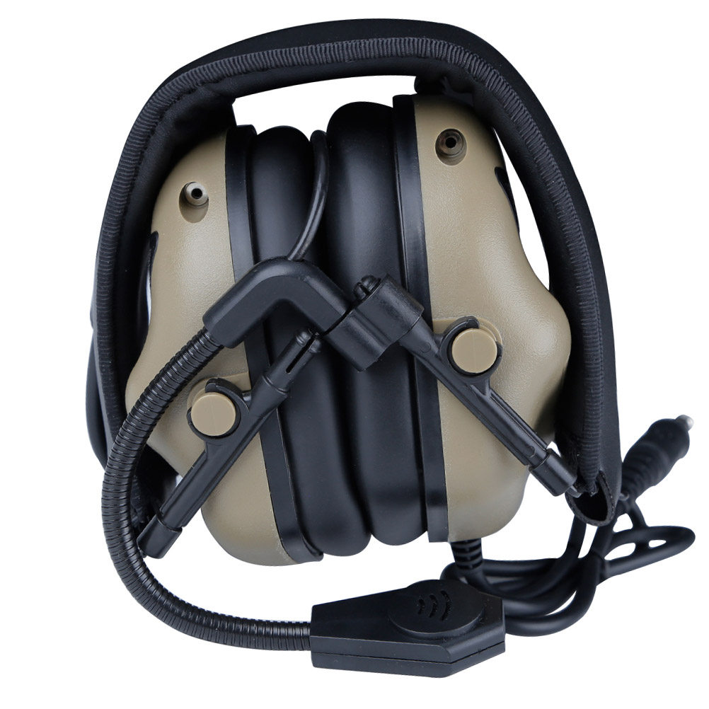 Tactical Headset Adjustable Si - Noise Cancelling Headphone ulasan dan harga