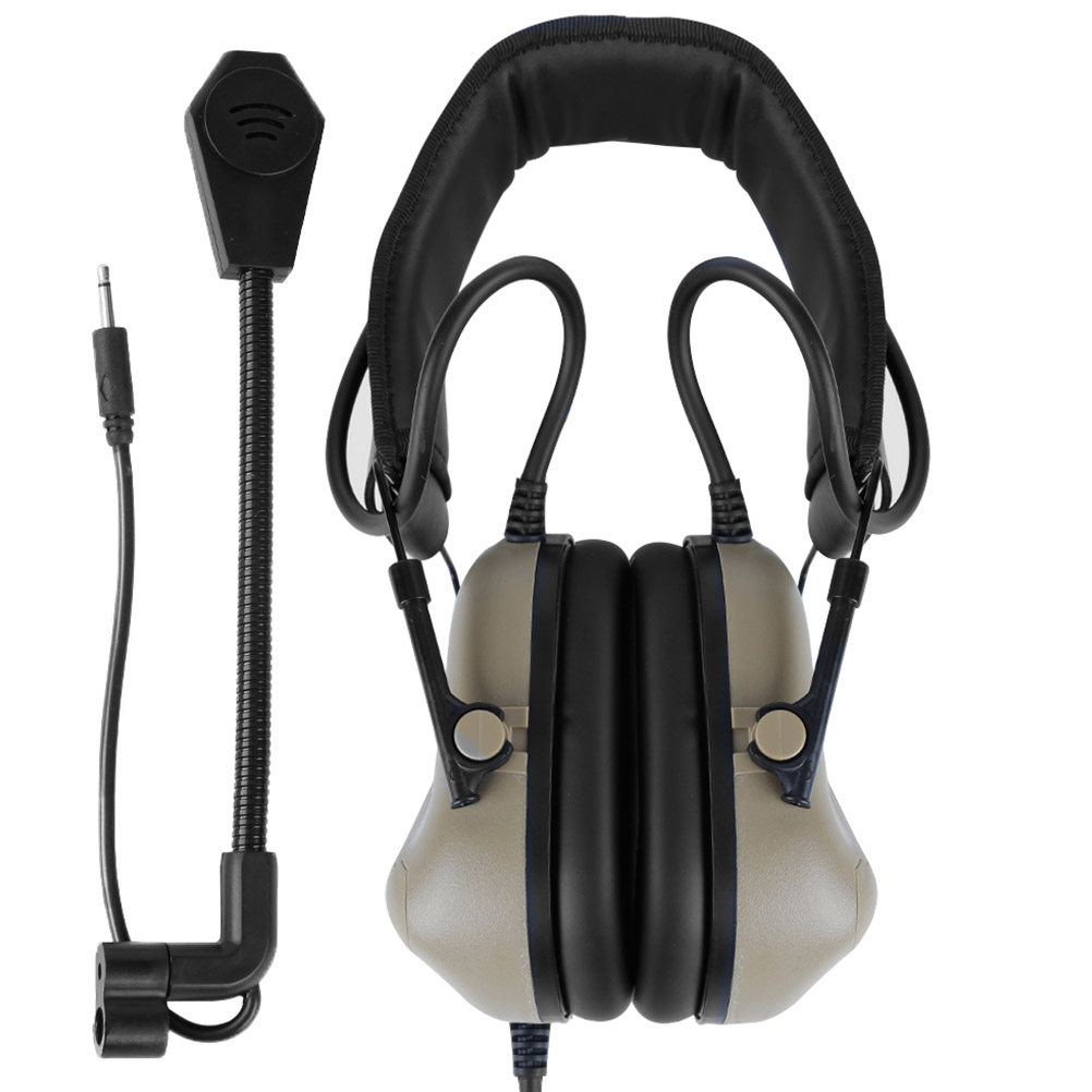 Tactical Headset Adjustable Si - Noise Cancelling Headphone ulasan dan harga