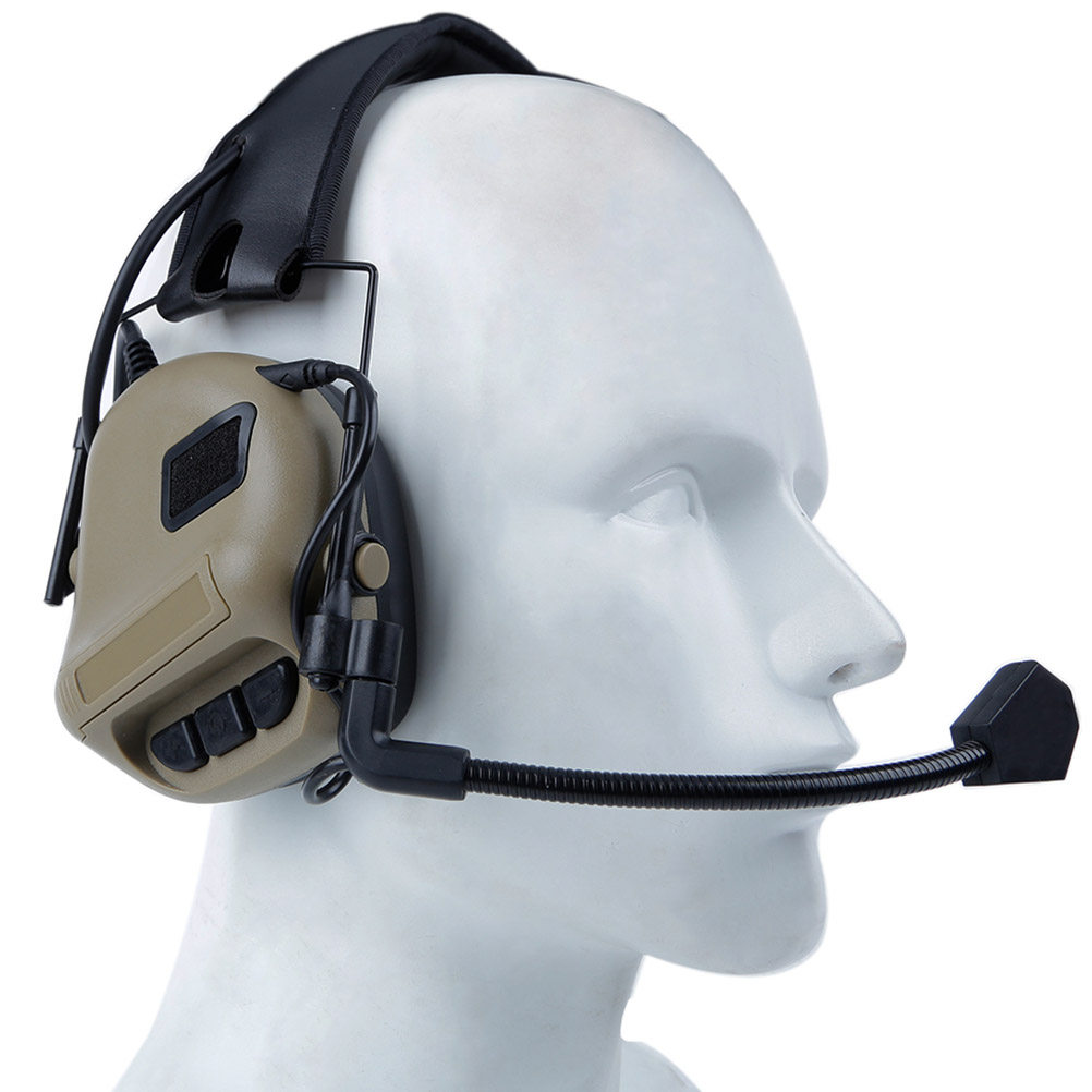 Tactical Headset Adjustable Si - Noise Cancelling Headphone ulasan dan harga