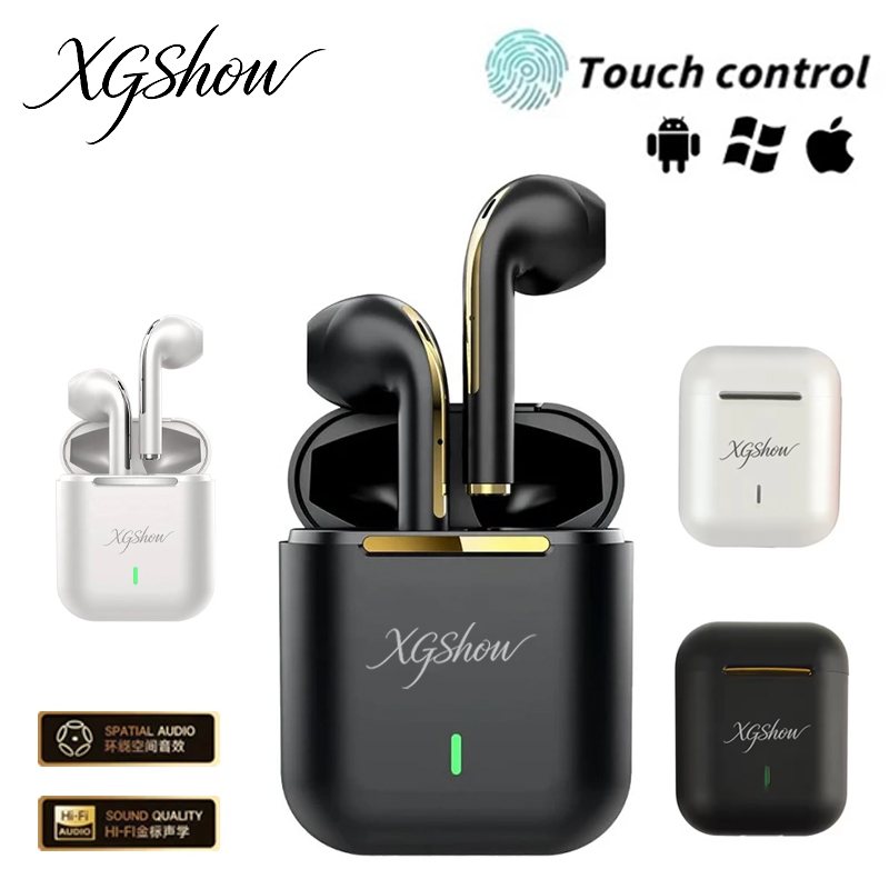 Original XGSHOW J18 TWS Wirele - Bluetooth Headset On Ear ulasan dan harga