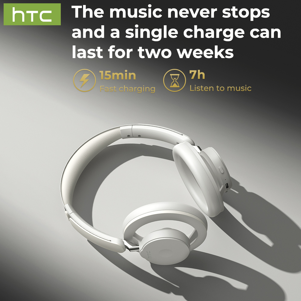 Bluetooth Wireless Headset HTC - Sports Earphone Hook ulasan dan harga