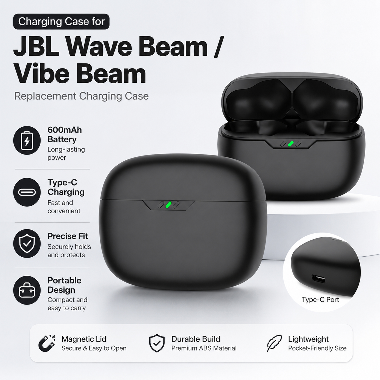Earbuds Charging Case Replacem - Earbuds Charging Case ulasan dan harga