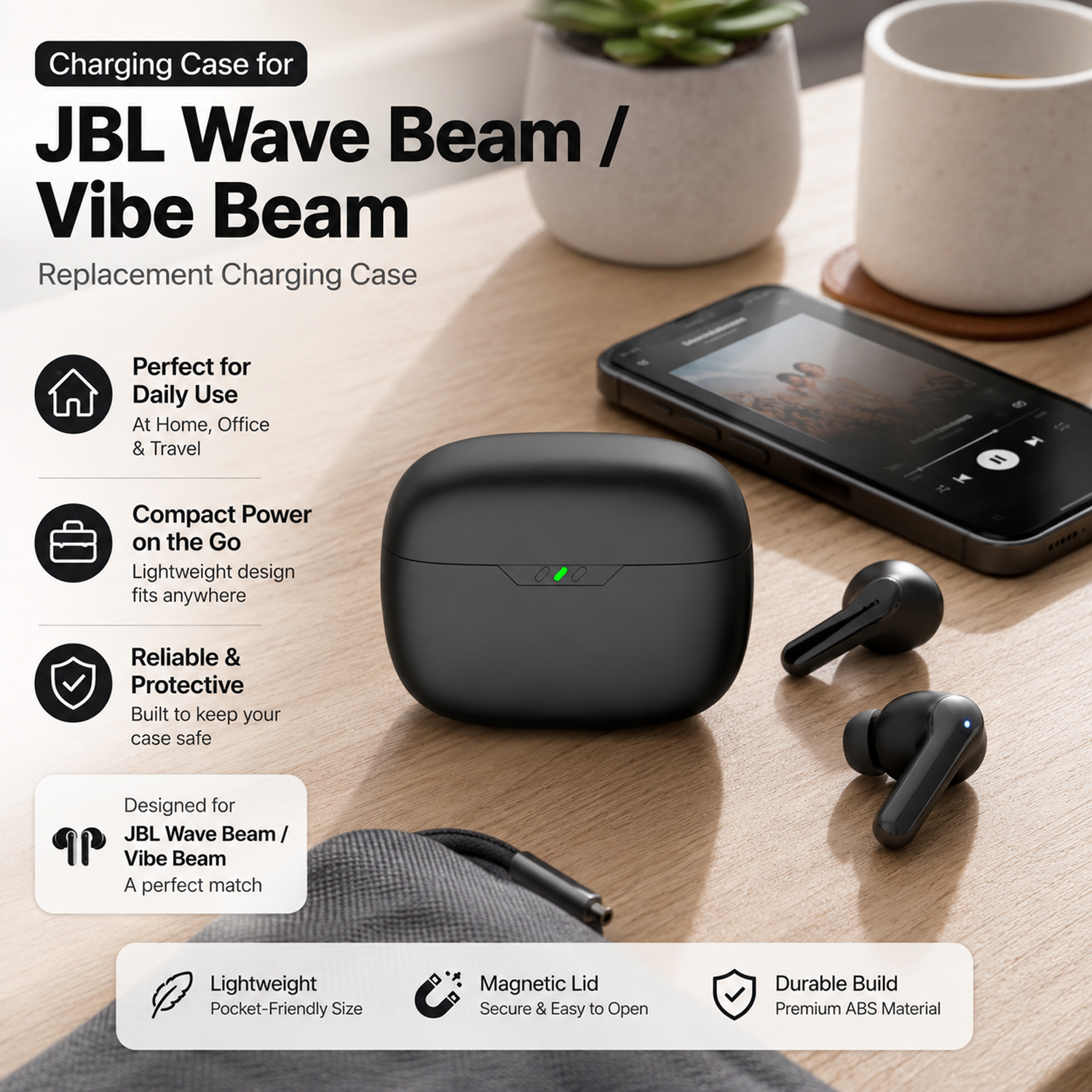 Earbuds Charging Case Replacem - Earbuds Charging Case ulasan dan harga
