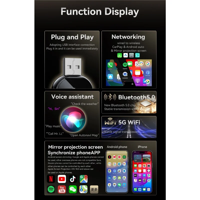clearance price 3 In 1 Mirror  - Bluetooth Adapter Receiver ulasan dan harga
