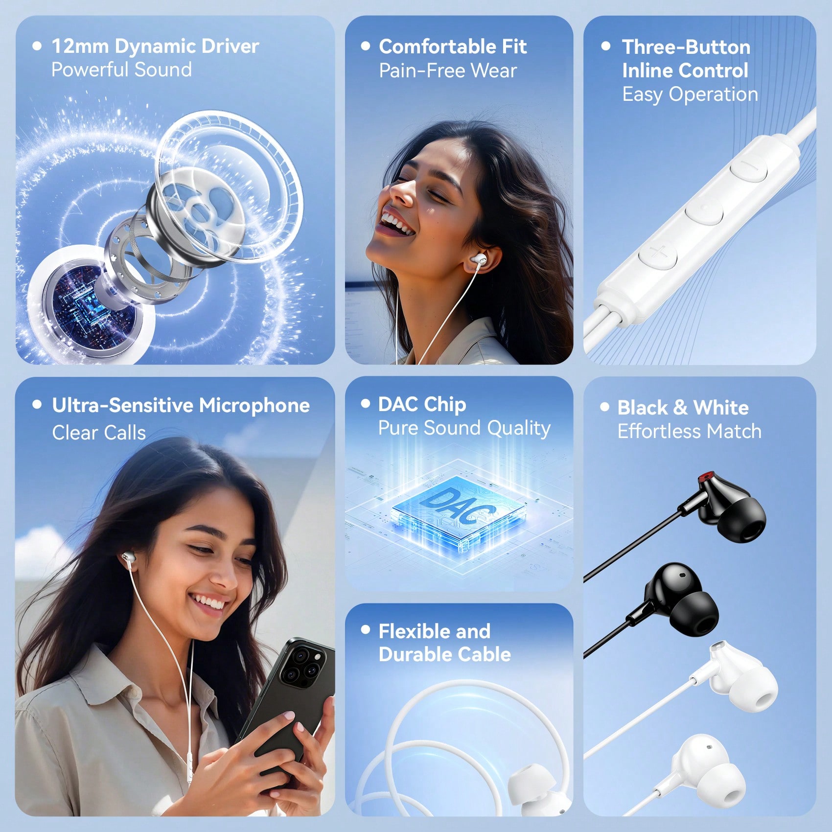 VENTION ECHO LITE USB-C In-Ear - Usb C Earphone ulasan dan harga