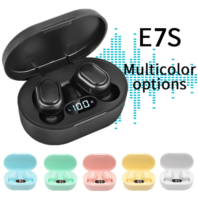 E7S TWS Fone Bluetooth Earphon - Bluetooth Headset On Ear ulasan dan harga