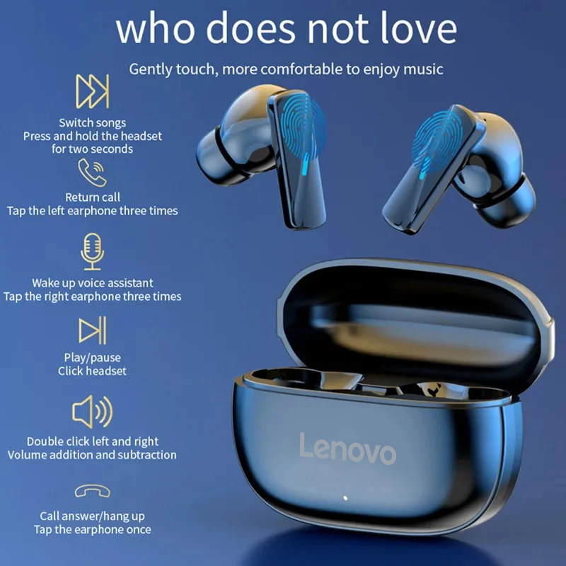Lenovo New Mate 50 TWS Wireles - Bluetooth Headset On Ear ulasan dan harga