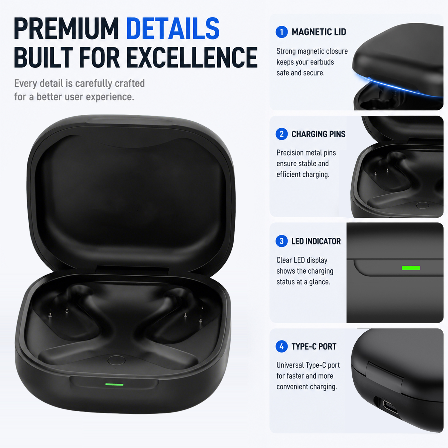 Replacement Charging Case For  - Earbuds Charging Case ulasan dan harga