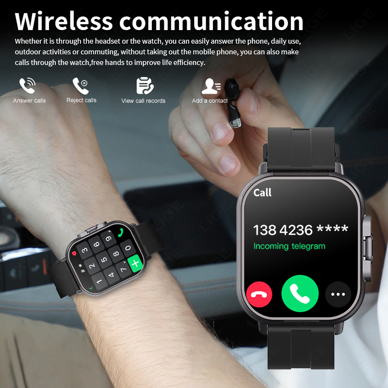 New TWS 2 in 1 Smart Watch wit - Earbuds Charging Case ulasan dan harga