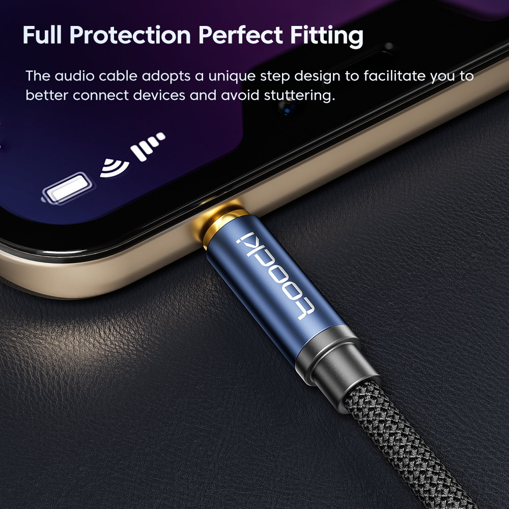 Toocki 3.5mm Jack Aux Cable Su - Cable Extension 3.5 ulasan dan harga