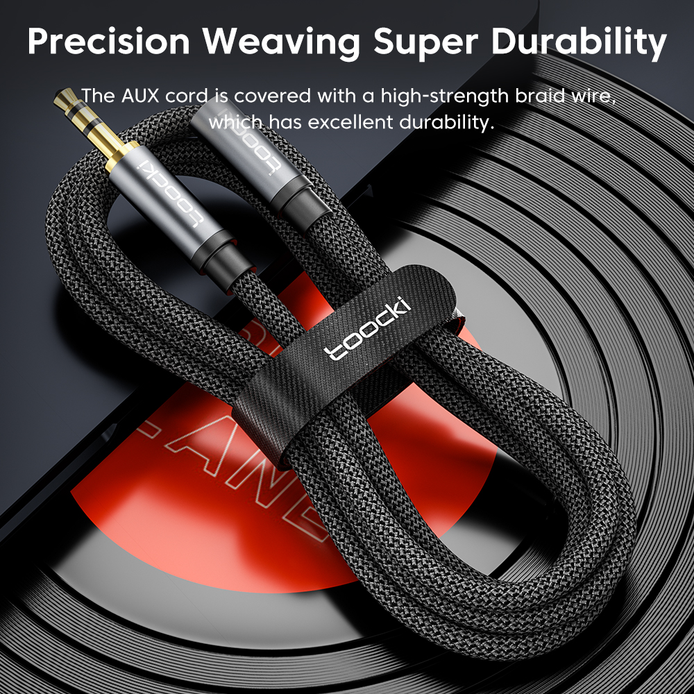 Toocki 3.5mm Jack Aux Cable Su - Cable Extension 3.5 ulasan dan harga